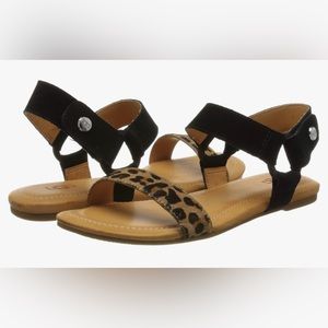 UGG Women's Rynell Leopard Sandals Shoes